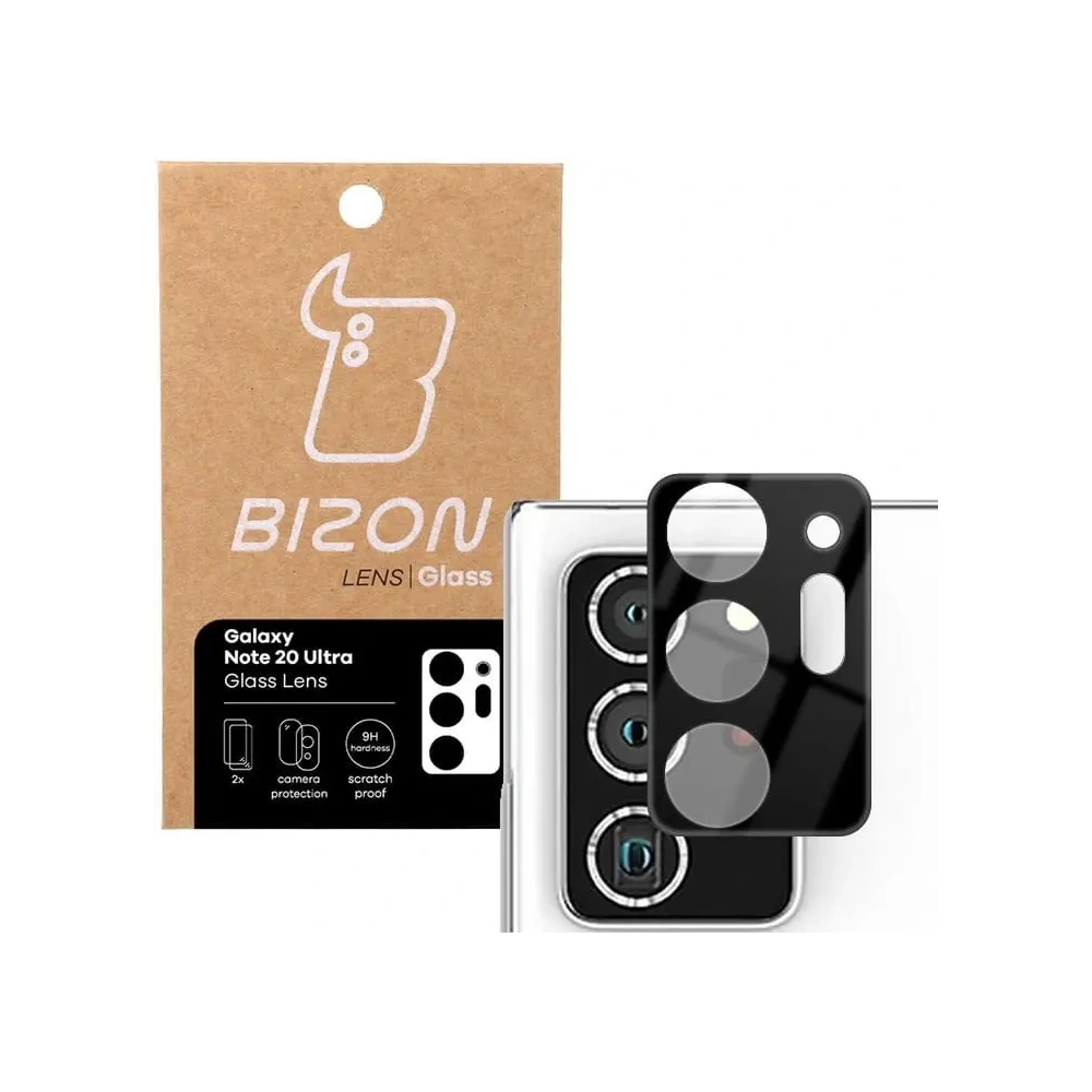 Hurtownia GSM - Szkło na aparat Bizon Glass Lens do Samsung Galaxy Note 20 Ultra [2 PACK] - BIZ1418 - {ean13} - Hurt