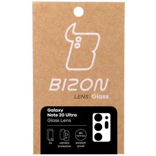 Szkło na aparat Bizon Glass Lens do Samsung Galaxy Note 20 Ultra [2 PACK]