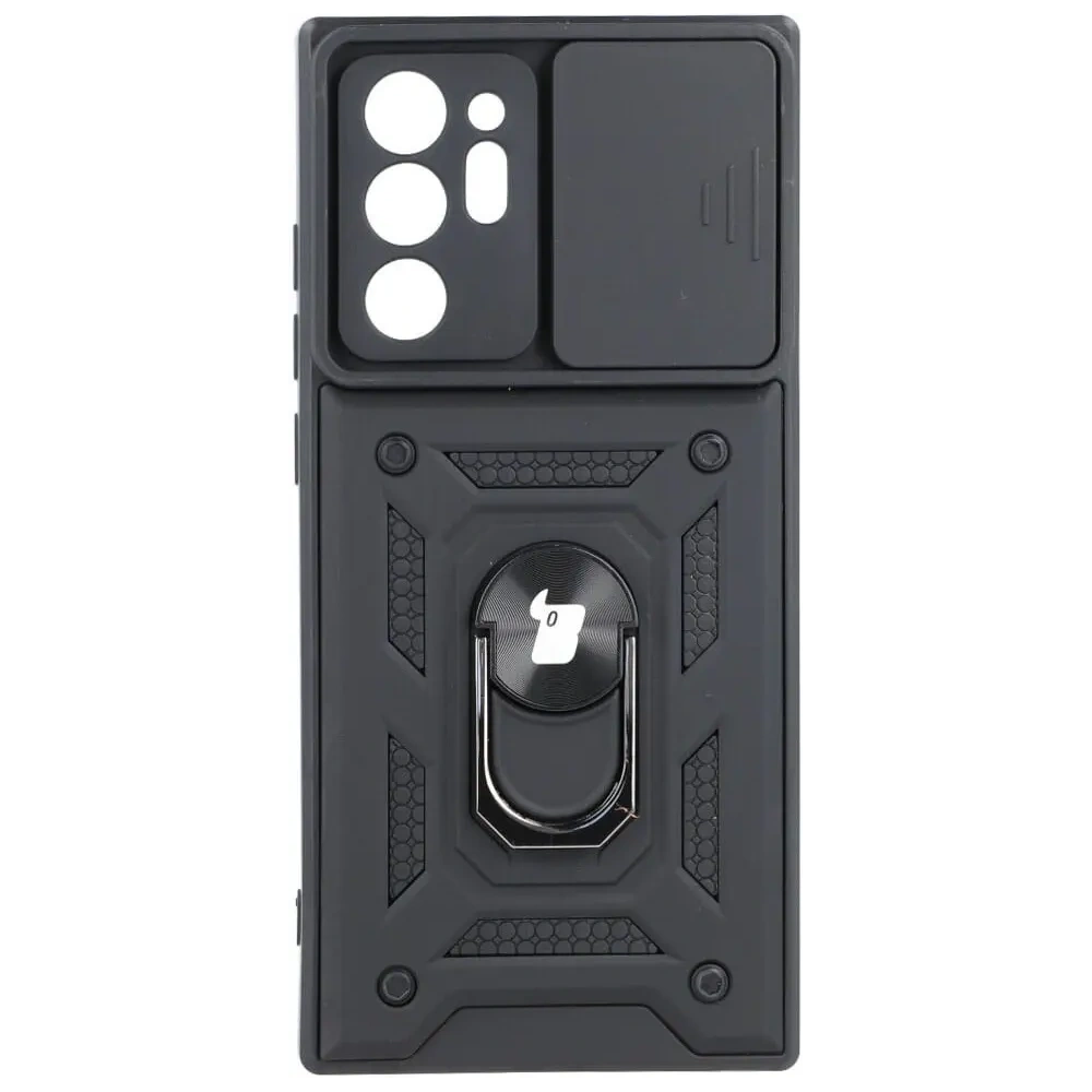 Hurtownia GSM - Etui Bizon Case CamShield Ring do Samsung Galaxy Note 20 Ultra czarne - BIZ7670 - {ean13} - Hurt