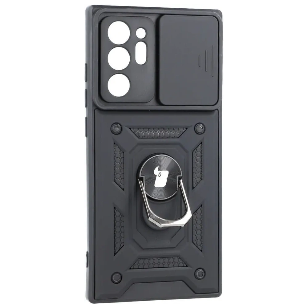 Hurtownia GSM - Etui Bizon Case CamShield Ring do Samsung Galaxy Note 20 Ultra czarne - BIZ7670 - {ean13} - Hurt