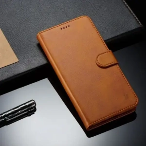 Hurtownia GSM - Etui Bizon Case Wallet do Samsung Galaxy S10e jasnobrązowe - BIZ7672 - {ean13} - Hurt