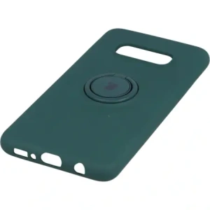 Hurtownia GSM - Etui Bizon Case Silicone Ring do Samsung Galaxy S10e ciemnozielone - BIZ7673 - {ean13} - Hurt