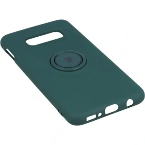 Hurtownia GSM - Etui Bizon Case Silicone Ring do Samsung Galaxy S10e ciemnozielone - BIZ7673 - {ean13} - Hurt