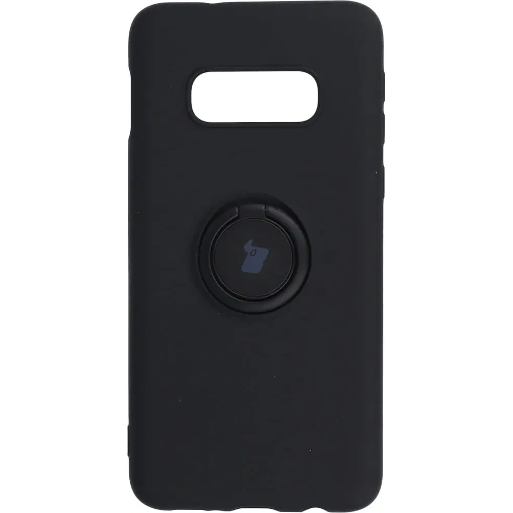Hurtownia GSM - Caz de silicon Bizon Ring Samsung Galaxy S10e negru - BIZ7674 - {ean13} - Hurt