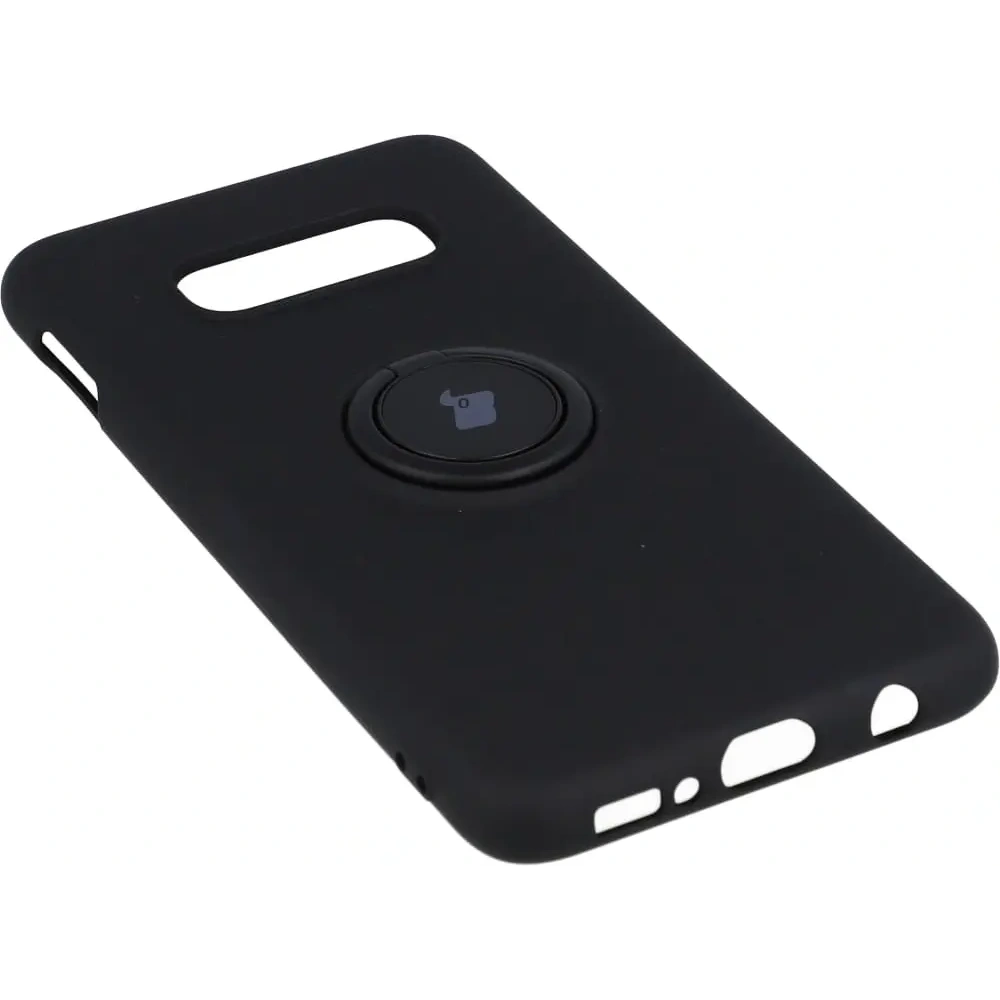 Hurtownia GSM - Caz de silicon Bizon Ring Samsung Galaxy S10e negru - BIZ7674 - {ean13} - Hurt