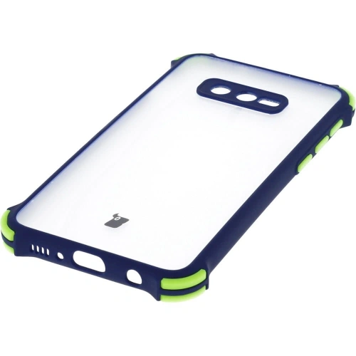 Etui Bizon Case AntiShock Hybrid do Samsung Galaxy S10e granatowe