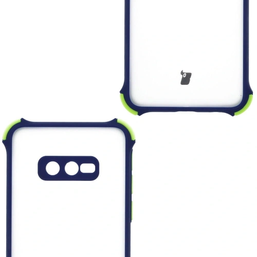Etui Bizon Case AntiShock Hybrid do Samsung Galaxy S10e granatowe