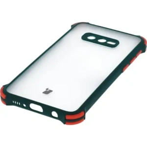 Hurtownia GSM - Etui Bizon Case AntiShock Hybrid do Samsung Galaxy S10e ciemnozielone - BIZ7676 - {ean13} - Hurt