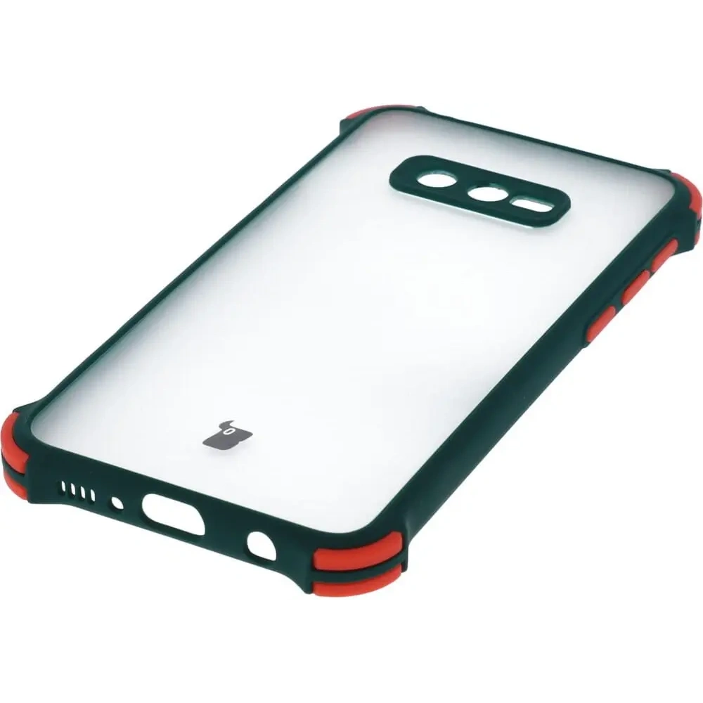 Hurtownia GSM - Etui Bizon Case AntiShock Hybrid do Galaxy S10e, ciemnozielone - BIZ7676 - {ean13} - Hurt