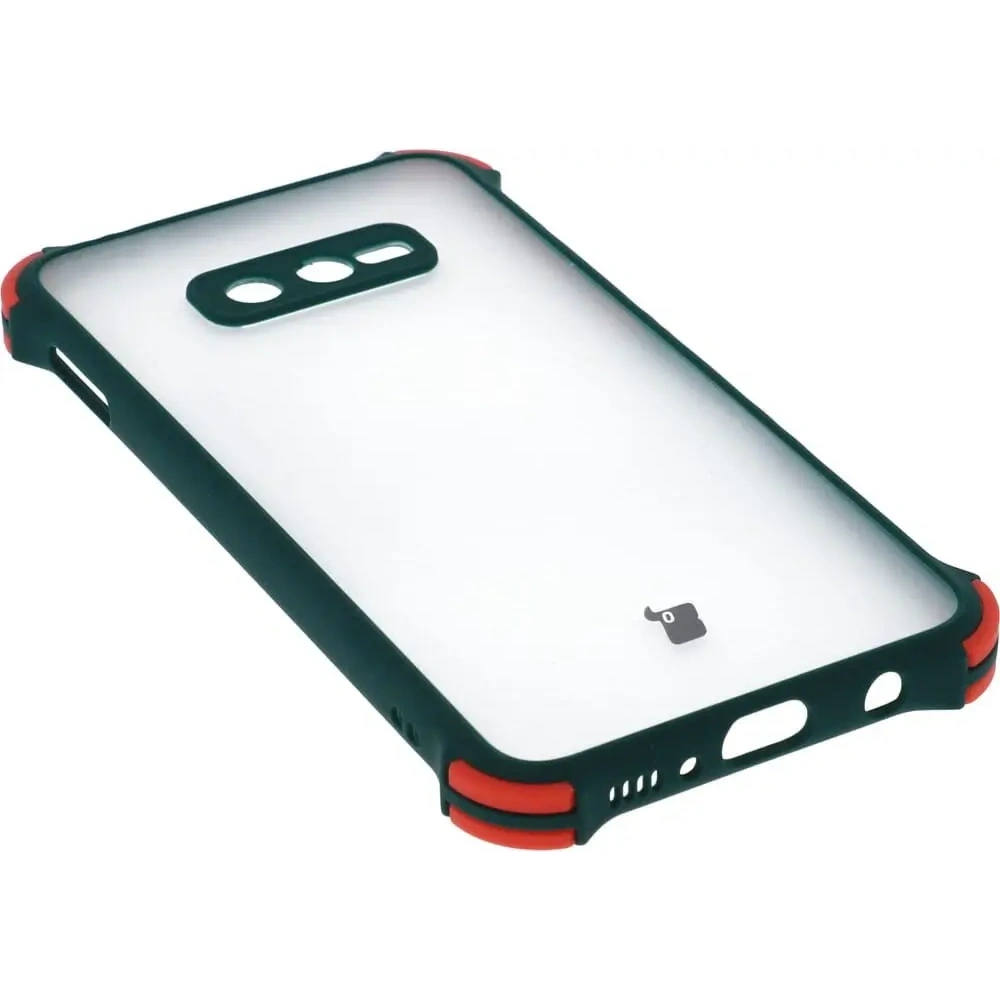 Hurtownia GSM - Etui Bizon Case AntiShock Hybrid do Samsung Galaxy S10e ciemnozielone - BIZ7676 - {ean13} - Hurt