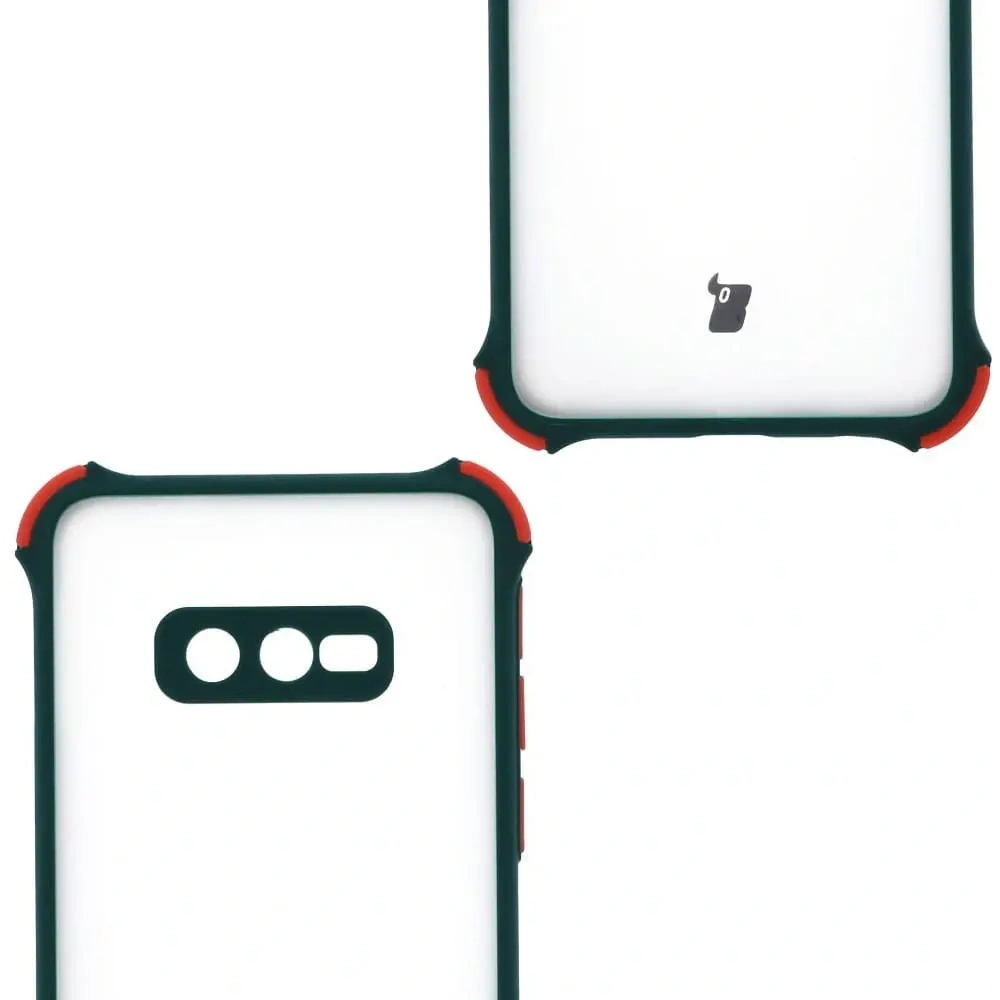 Hurtownia GSM - Etui Bizon Case AntiShock Hybrid do Galaxy S10e, ciemnozielone - BIZ7676 - {ean13} - Hurt