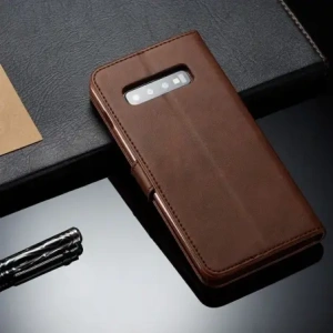 Hurtownia GSM - Etui Bizon Case Wallet do Samsung Galaxy S10e brązowe - BIZ7677 - {ean13} - Hurt