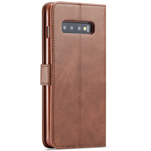 Etui Bizon Case Wallet do Samsung Galaxy S10e brązowe