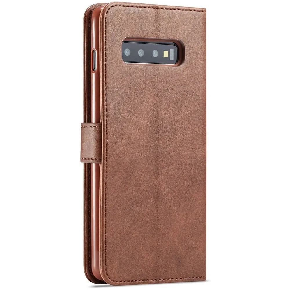 Hurtownia GSM - Etui Bizon Case Wallet do Galaxy S10e, brązowe - BIZ7677 - {ean13} - Hurt