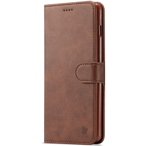 Etui Bizon Case Wallet do Samsung Galaxy S10e brązowe