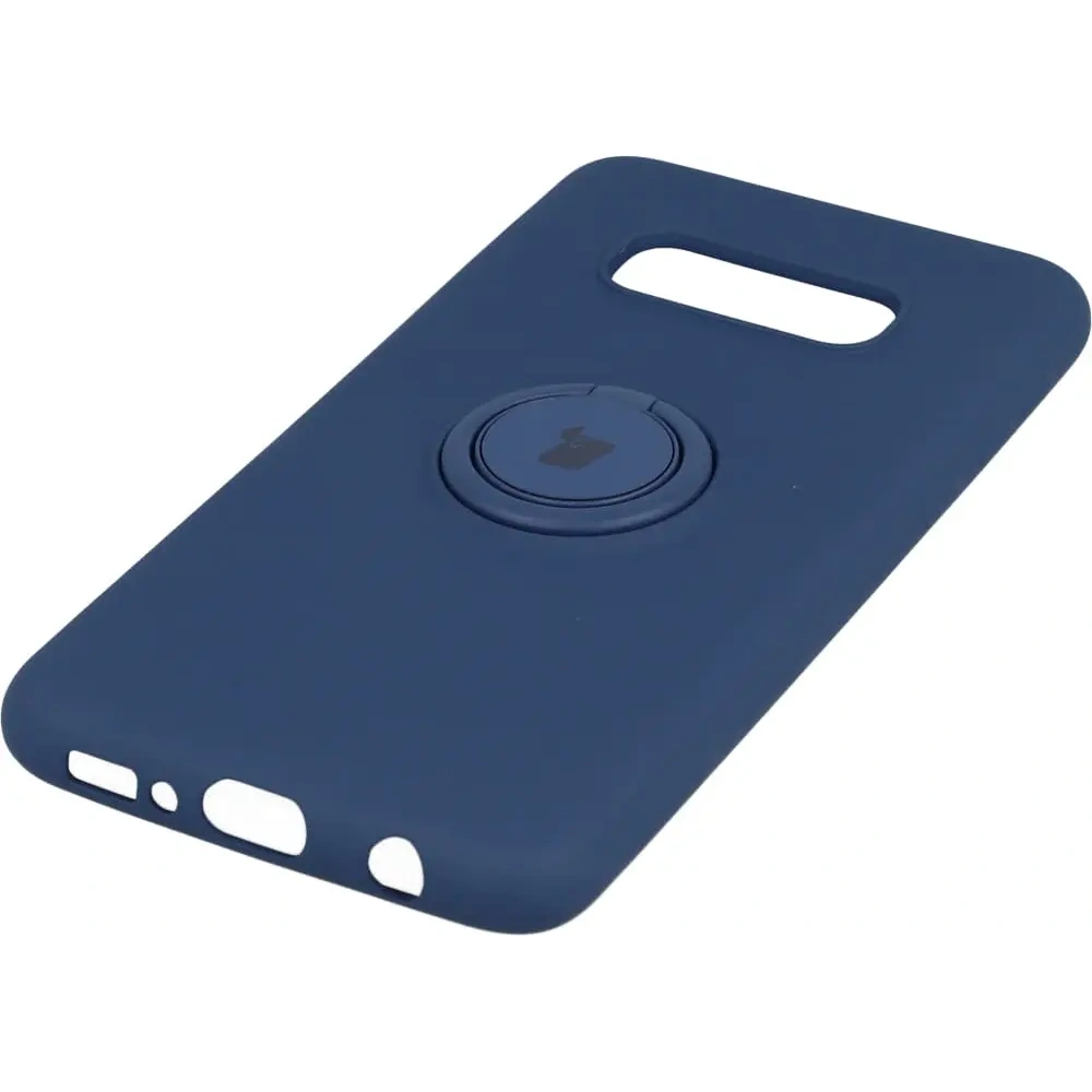 Wholesale Bizon Case Silicone Ring Samsung Galaxy S10e navy blue - BIZ7678 - {ean13} - Hurt