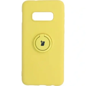 Hurtownia GSM - Etui Bizon Case Silicone Ring do Samsung Galaxy S10e żółte - BIZ7679 - {ean13} - Hurt