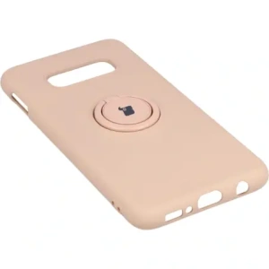 Wholesale Bizon Case Silicone Ring Samsung Galaxy S10e light pink - BIZ7681 - {ean13} - Hurt