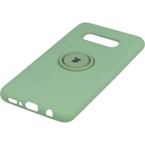Wholesale Bizon Case Silicone Ring Samsung Galaxy S10e light green - BIZ7683 - {ean13} - Hurt