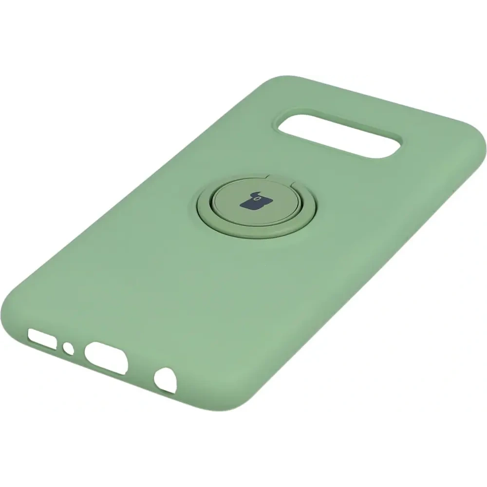Hurtownia GSM - Caz de silicon Bizon Ring Samsung Galaxy S10e verde deschis - BIZ7683 - {ean13} - Hurt