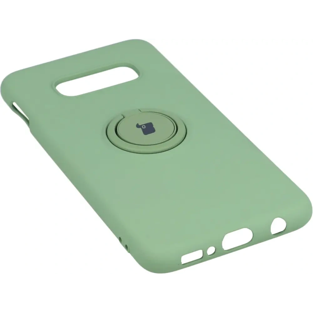 Hurtownia GSM - Caz de silicon Bizon Ring Samsung Galaxy S10e verde deschis - BIZ7683 - {ean13} - Hurt