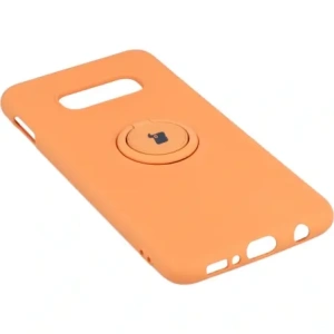 Wholesale Bizon Case Silicone Ring Samsung Galaxy S10e orange - BIZ7684 - {ean13} - Hurt