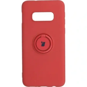 Wholesale Bizon Case Silicone Ring Samsung Galaxy S10e dark pink - BIZ7685 - {ean13} - Hurt