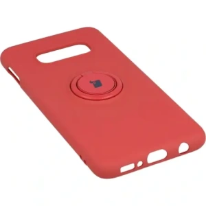 Wholesale Bizon Case Silicone Ring Samsung Galaxy S10e dark pink - BIZ7685 - {ean13} - Hurt
