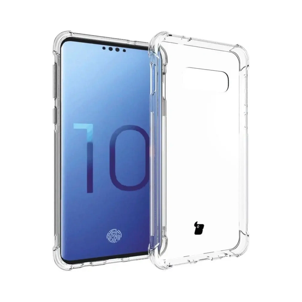 Hurtownia GSM - Bizon Case Clear Pack carcasă + 2x sticlă pentru ecran + sticlă pentru lentilă Samsung Galaxy S10e transparentă - BIZ7686 - {ean13} - Hurt