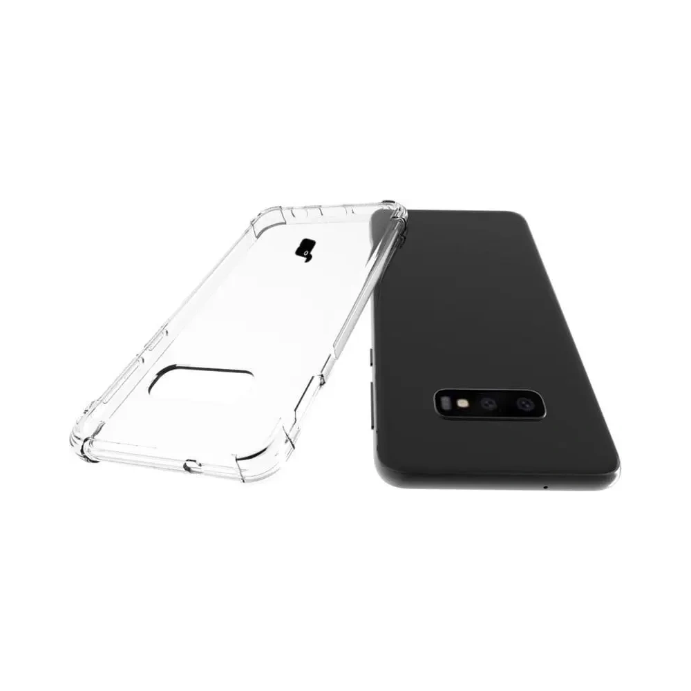 Wholesale Bizon Case Clear Pack case + 2x screen glass + lens glass Samsung Galaxy S10e clear - BIZ7686 - {ean13} - Hurt