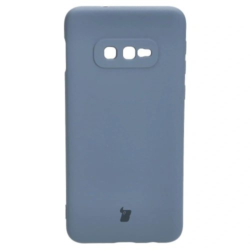Etui Bizon Case Silicone do Samsung Galaxy S10e szare