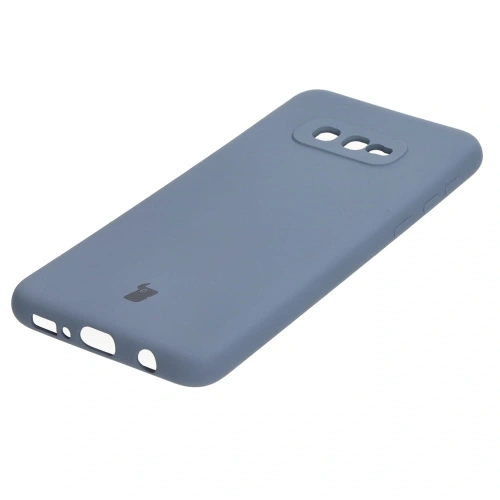 Etui Bizon Case Silicone do Samsung Galaxy S10e szare