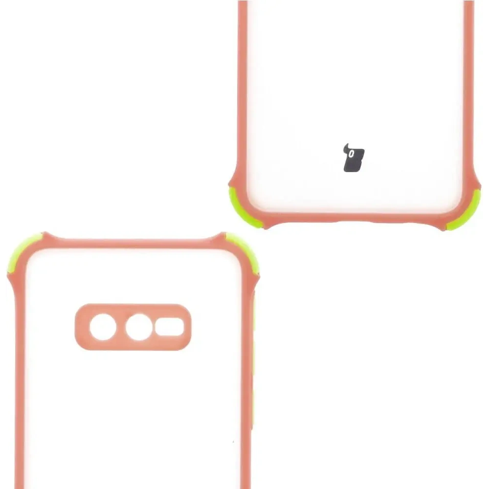 Wholesale Bizon Case AntiShock Hybrid Samsung Galaxy S10e light pink - BIZ7689 - {ean13} - Hurt
