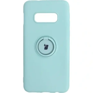 Wholesale Bizon Case Silicone Ring Samsung Galaxy S10e turquoise - BIZ7691 - {ean13} - Hurt