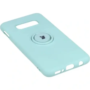 Wholesale Bizon Case Silicone Ring Samsung Galaxy S10e turquoise - BIZ7691 - {ean13} - Hurt