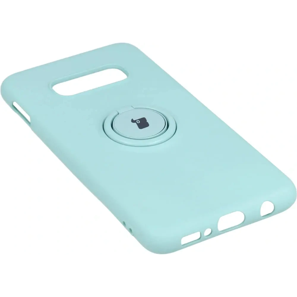 Hurtownia GSM - Etui Bizon Case Silicone Ring do Samsung Galaxy S10e turkusowe - BIZ7691 - {ean13} - Hurt