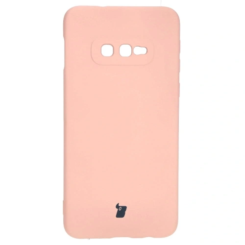 Etui Bizon Case Silicone do Samsung Galaxy S10e jasnoróżowe