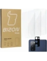 Bizon üveg Átlátszó edzett üveg - 3 db. + lencseüveg Samsung Galaxy S20 FE