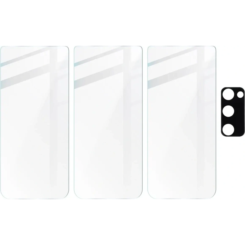 Hurtownia GSM - Bizon Glas Klar gehärtetes Glas - 3 Stück. + Linsenglas Samsung Galaxy S20 FE - BIZ1447 - {ean13} - Hurt