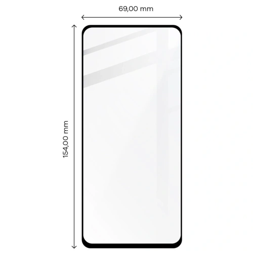 Szkło hartowane Bizon Glass Edge do Samsung Galaxy S20 FE czarne