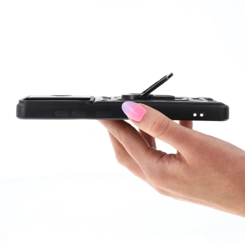 Etui Bizon Case CamShield Ring do Samsung Galaxy S20 FE czarne