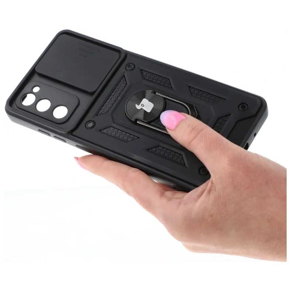 Hurtownia GSM - Bizon Case CamShield Ring Samsung Galaxy S20 FE schwarz - BIZ7692 - {ean13} - Hurt