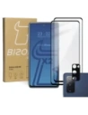 Hurtownia GSM - Bizon Glass Edge gehärtetes Glas - [2 PACK] + Linsenschutz Samsung Galaxy S20 FE schwarz - BIZ1453 - {ean13} - Hurt
