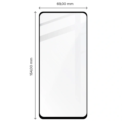 Szkło hartowane Bizon Glass Edge - [2 PACK] + ochrona na obiektyw Samsung Galaxy S20 FE czarne
