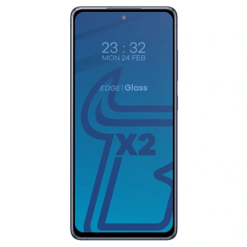 Szkło hartowane Bizon Glass Edge - [2 PACK] + ochrona na obiektyw Samsung Galaxy S20 FE czarne