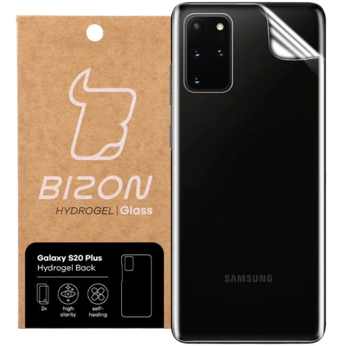Folia hydrożelowa na tył Bizon Glass Hydrogel Samsung Galaxy S20 Plus [2 PACK]