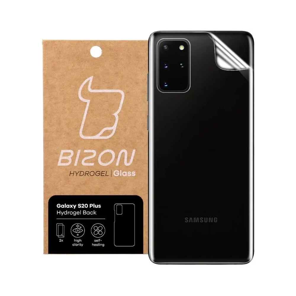 Wholesale Bizon Glass Hydrogel Samsung Galaxy S20 Plus [2 PACK] - BIZ7693 - {ean13} - Hurt