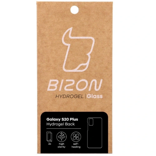 Folia hydrożelowa na tył Bizon Glass Hydrogel Samsung Galaxy S20 Plus [2 PACK]