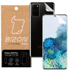 Hurtownia GSM - Folia hydrożelowa na tył i przód Bizon Glass Hydrogel Samsung Galaxy S20 Plus - BIZ1457 - {ean13} - Hurt