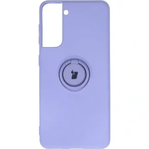 Hurtownia GSM - Caz de bizon inel din silicon Samsung Galaxy S21 violet - BIZ7694 - {ean13} - Hurt